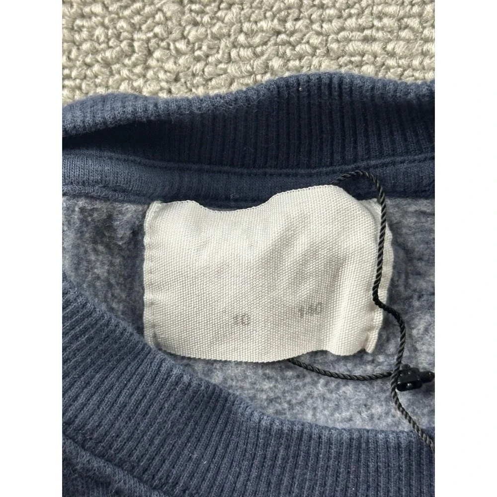 Vintage Zara Pac-Man Sweatshirt Boys 10‎ Blue Regular Graphic Cotton Blend Game